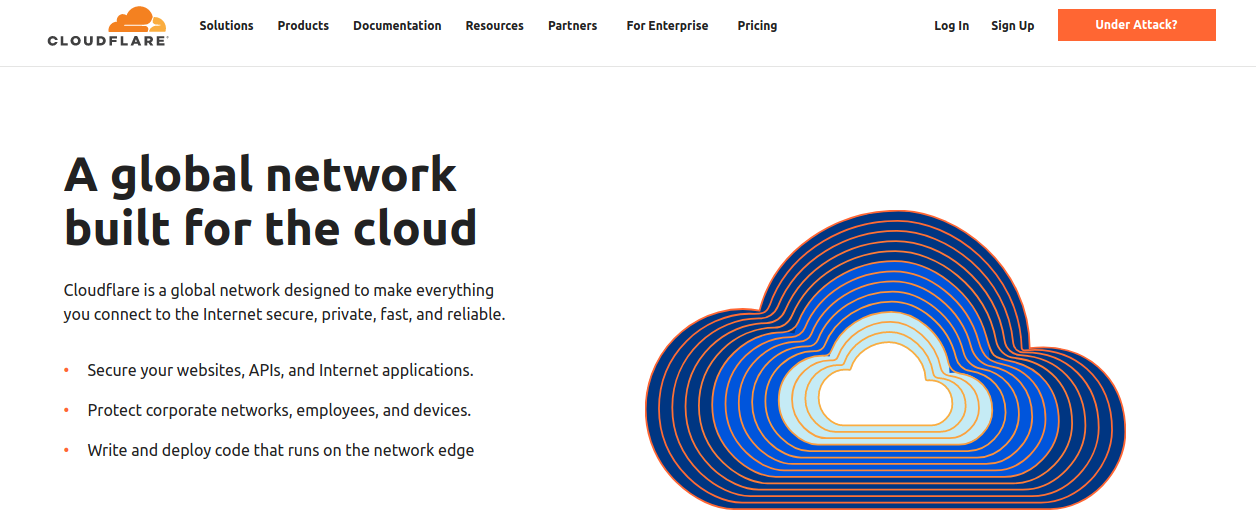 Cloudflare Website