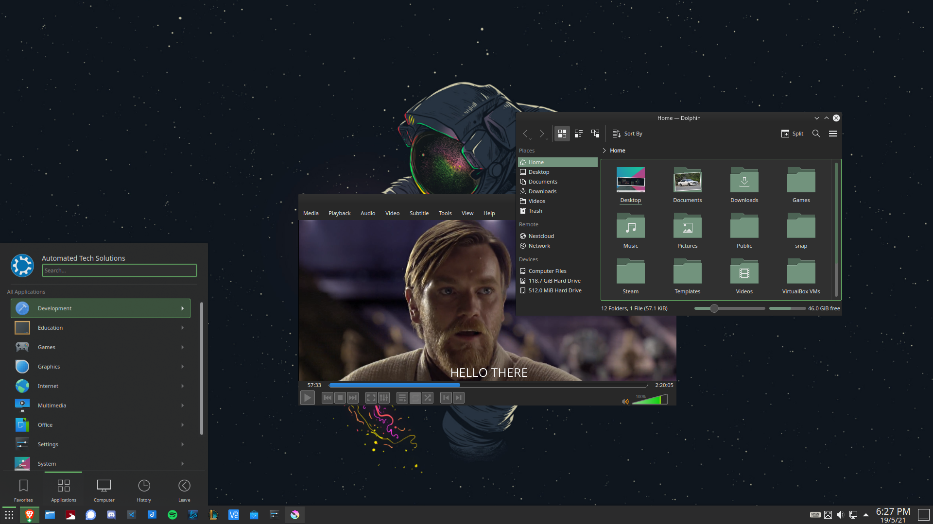 Kubuntu Desktop Preview
